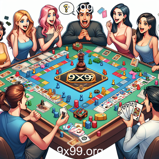 Descubra o Mundo dos Jogos de Tabuleiro no 9x99